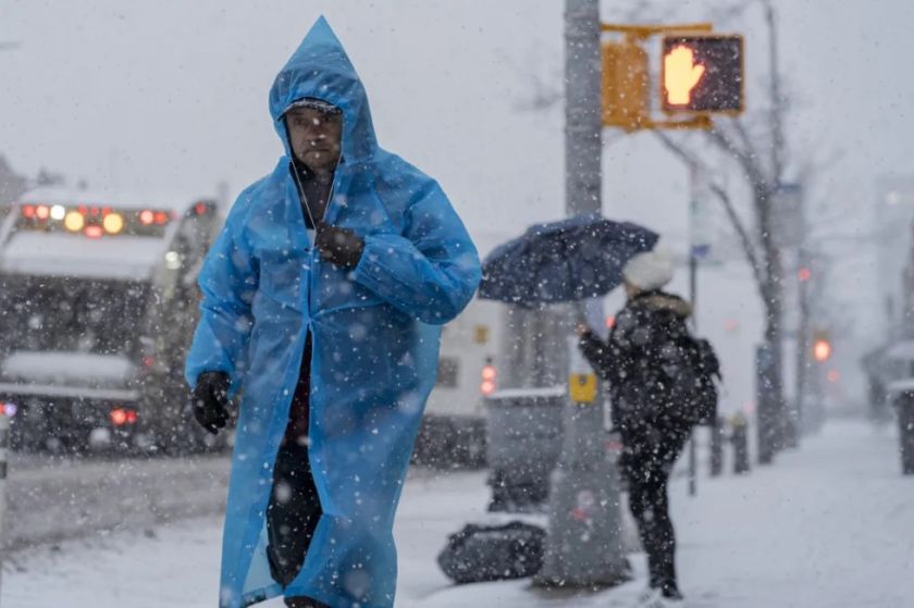 La tormenta invernal en el noreste de Estados Unidos deja un muerto en Pensilvania
