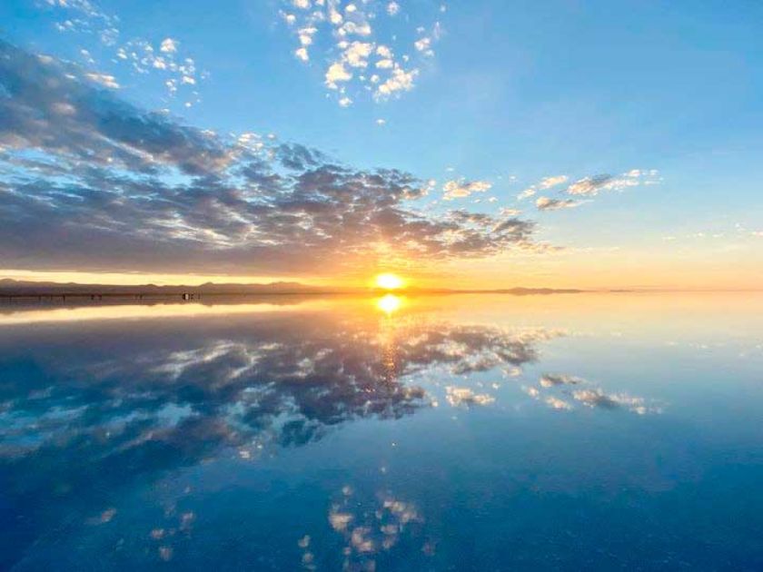 Restringen acceso al Salar de Uyuni a causa de la lluvia