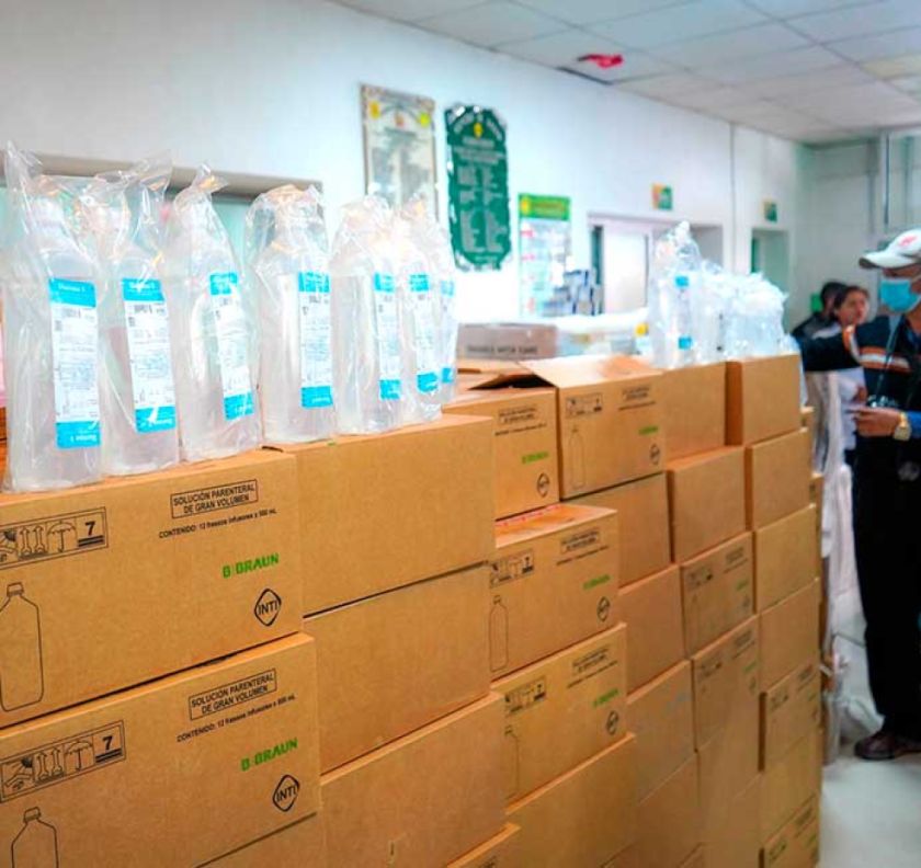 Sedes dota medicamentos al consultorio de Fedecomin