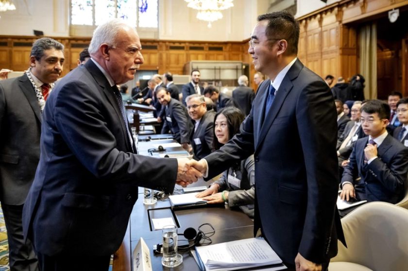 China defiende ante el Tribunal de la ONU el “uso de la fuerza” como “derecho inalienable” del pueblo palestino