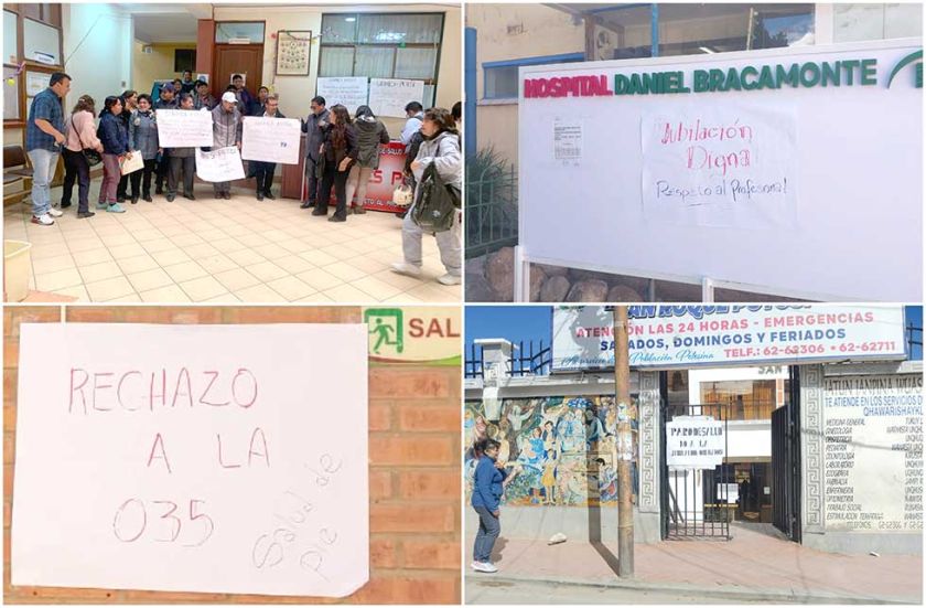 Sirmes Potosí reporta que paro fue acatado en el 70%