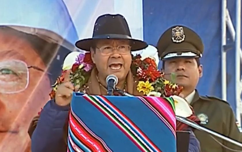 Presidente Arce acusa al ‘evismo’, Creemos y Carlos Mesa de ‘boicotear’ las obras en el Legislativo