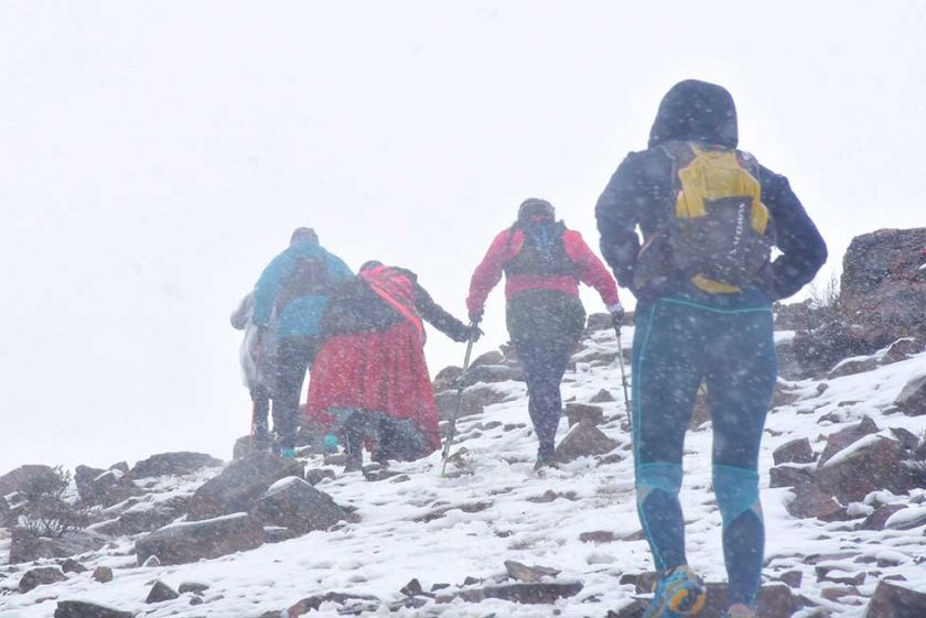 Franco y Yana ganan el skysnow Chacaltaya
