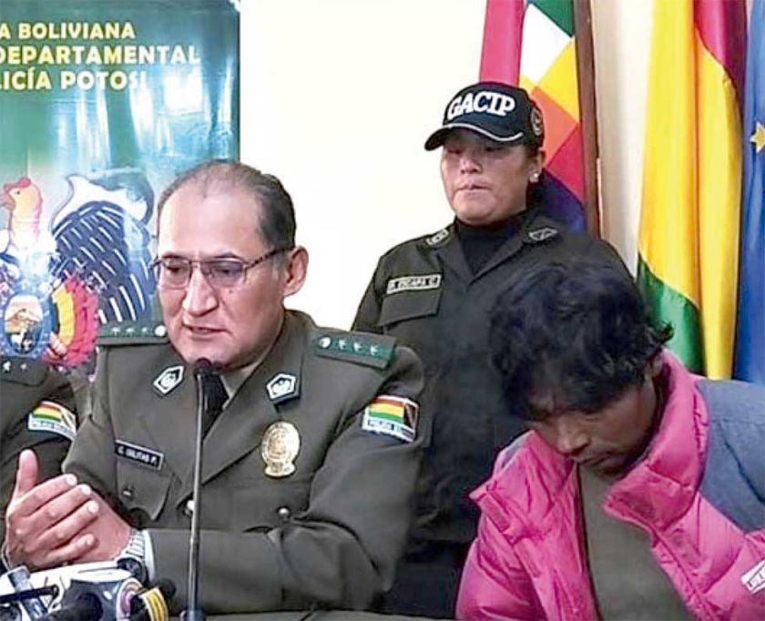 Padre de siete hijos recibe ayuda policial