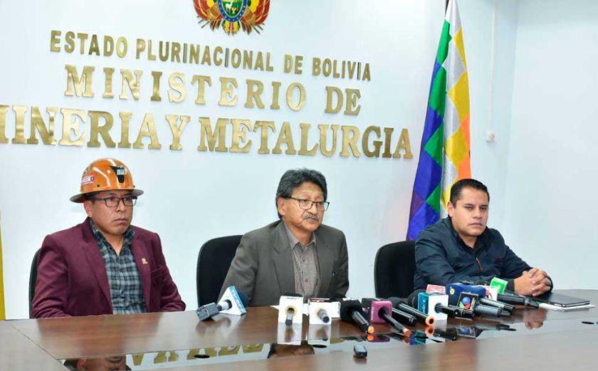 Minería acelera el proyecto de la planta refinadora de zinc en Potosí
