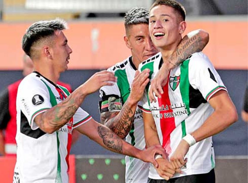 Palestino vence  a Portuguesa y  sigue en la Copa