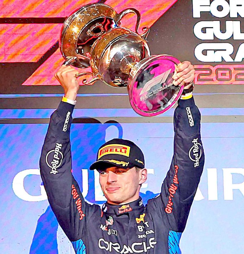 F1: Verstappen mantiene su viejo hábito de ganar