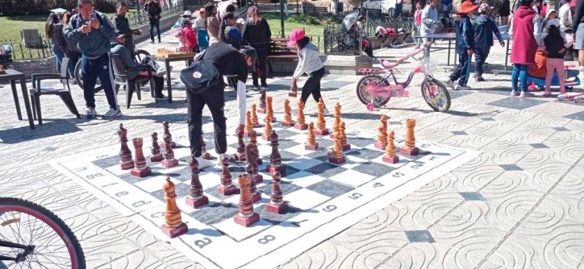 Potosí vive el primer domingo de cuatro por el Día del Peatón