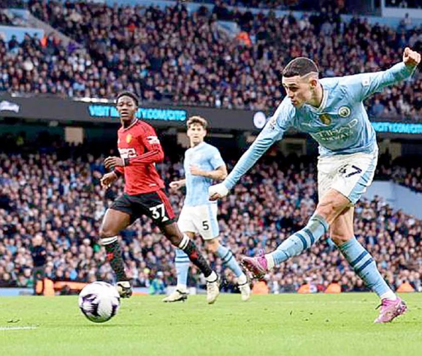 El City sufre para doblegar al United en un nuevo clasico 