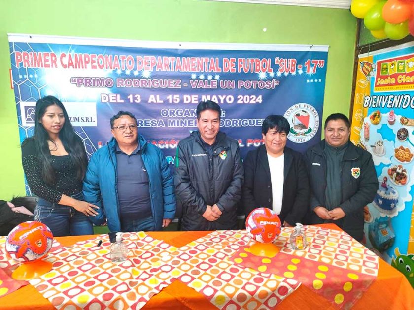 La AFP lanza el torneo de fútbol en la categoría sub 17