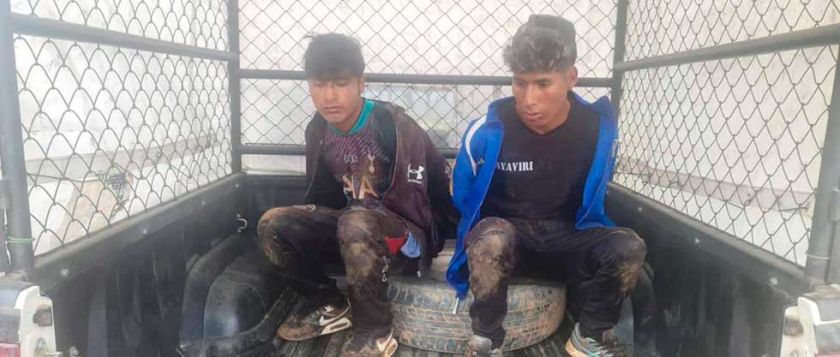 Policía recaptura a dos fugitivos que escaparon de Uncía