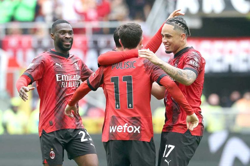El Milan empuja por ser segundo