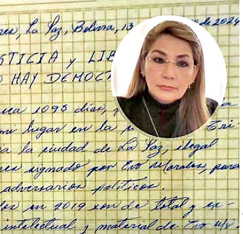 A 3 años de su detención, Áñez arremete contra Evo