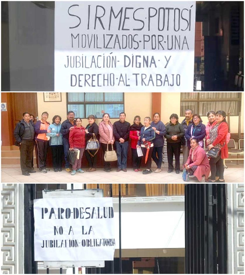 Profesionales en salud insisten en rechazo a la "jubilación forzosa"