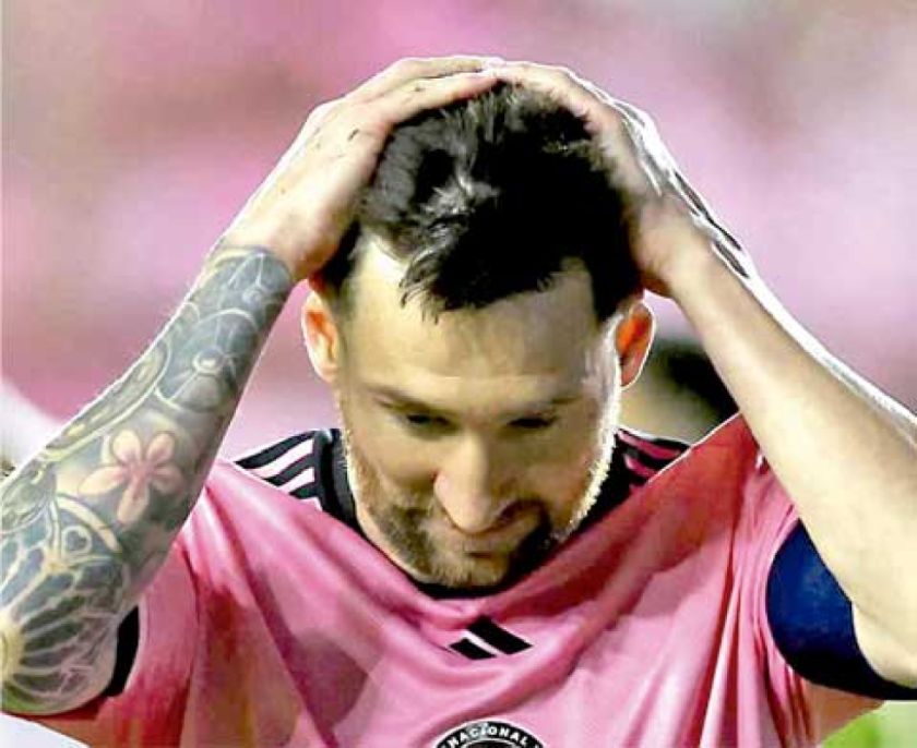 Argentina: Messi, entre algodones