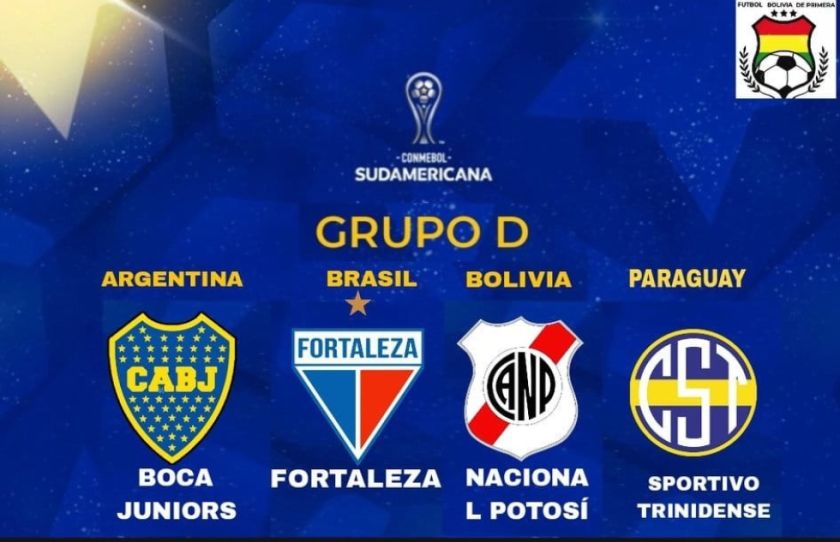 Nacional Potosí será rival de Boca Juniors en la Copa Sudamericana