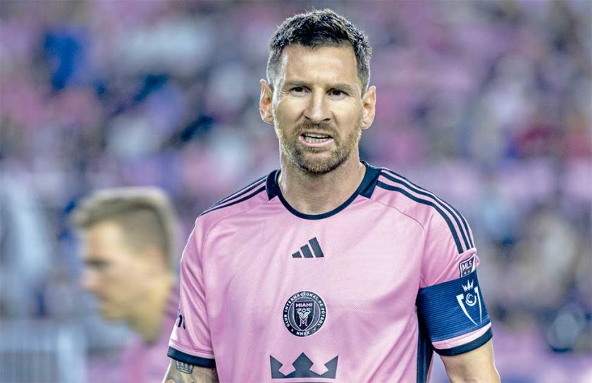 Messi, baja en Argentina