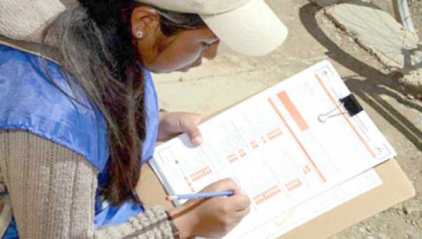 El Censo de Población y Vivienda se desarrollará por tres días en Potosí
