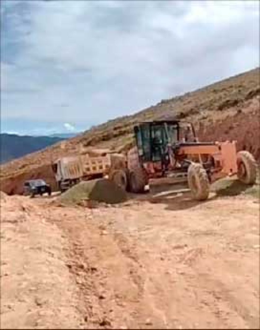Mejoran accesos al cerro para actos del 1º de Abril