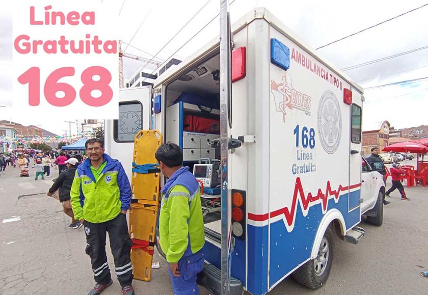 Más de una decena de ambulancias trasladarán a pacientes en el censo
