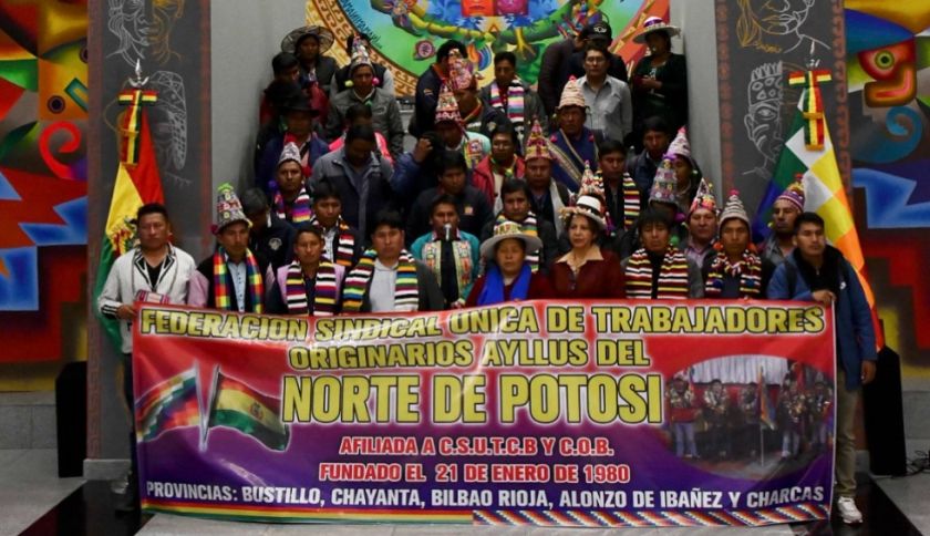 Alcaldes y Ayllus del Norte de Potosí se reúnen con Arce y se declaran en “pie de lucha”