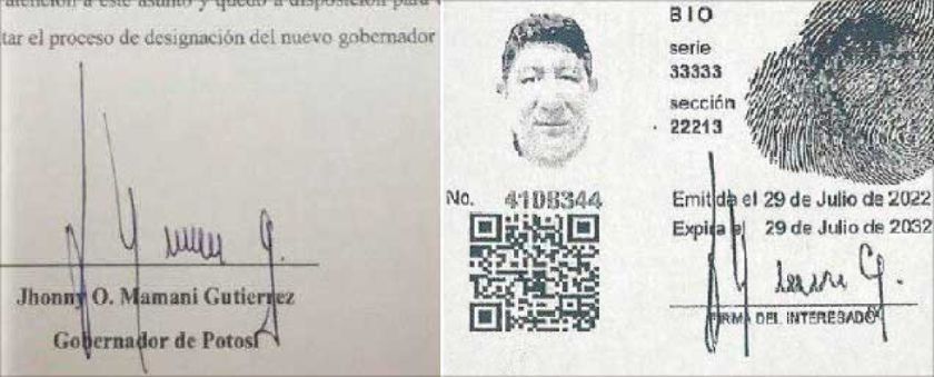 Aparece supuesta nota del “Poncho”  que solicita elegir otro gobernador