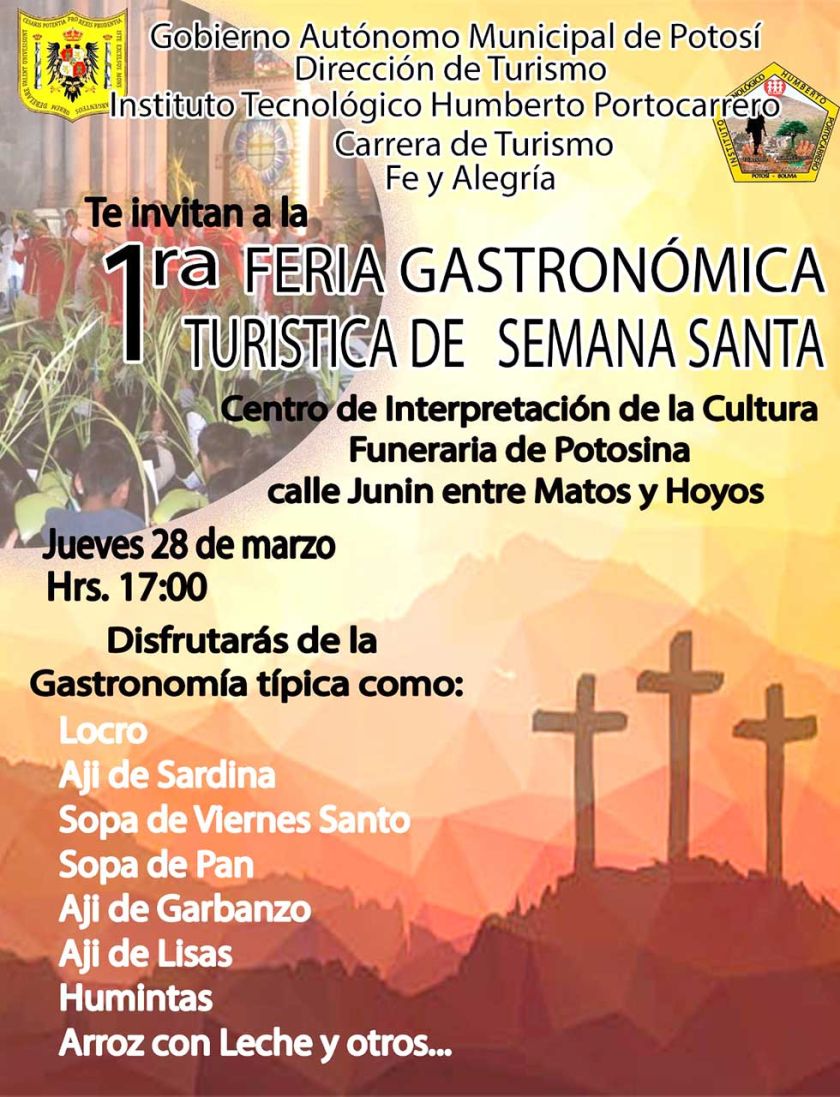 Invitan a feria de platos tradicionales