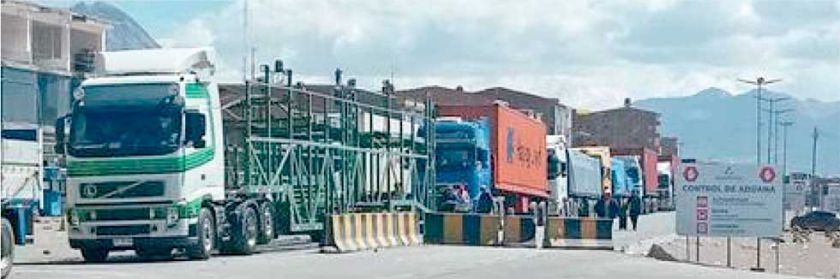 Un conflicto interno en Chile golpeó al comercio boliviano