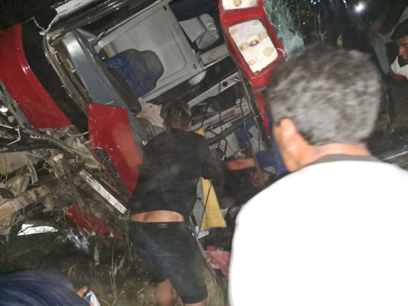 Una niña de seis años y otras tres personas son las víctimas del accidente de Transtin
