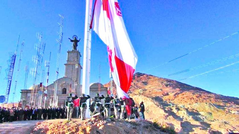 Los actos del 1 de abril se desarrollarán en el Cerro Chico de Potosí