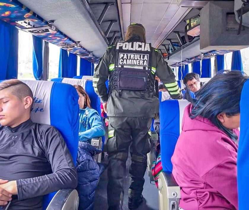 Los controles policiales continúan en vías 