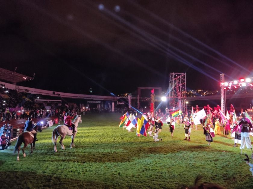 I Juegos Bolivarianos de la Juventud: Sucre abre con una ceremonia calurosa