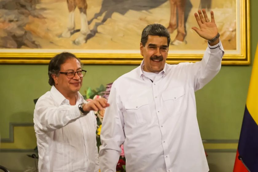 El presidente Nicolás Maduro recibirá a Gustavo Petro este martes en Caracas