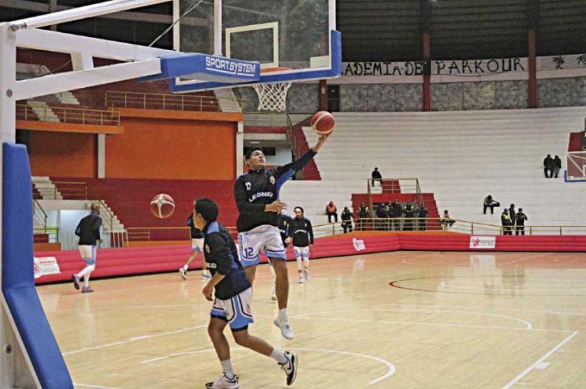 Leones se alista para su próximo duelo del torneo de la Libobásquet