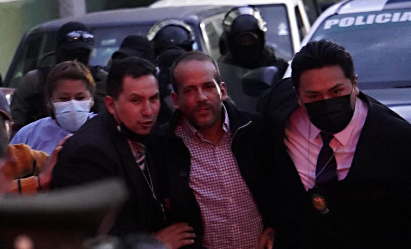 Informe de EEUU advierte vulneración de derechos de Camacho y “motivaciones políticas” en su detención