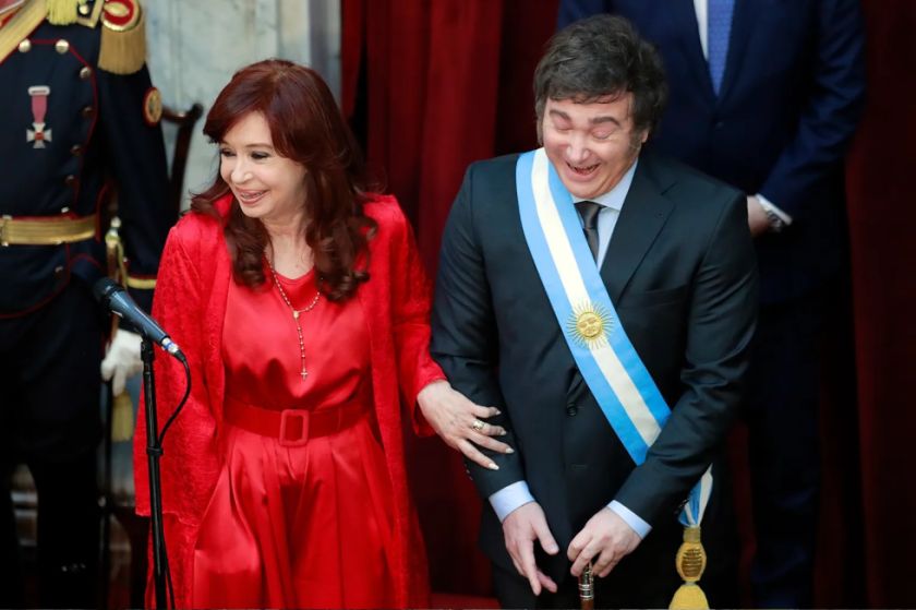 Milei dice que sería “maravilloso” enfrentar electoralmente a Cristina Fernández