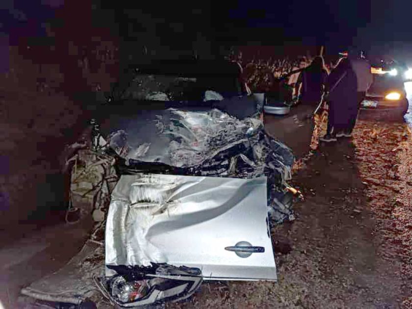 Un aparatoso accidente vial  cobra la vida de hermanos