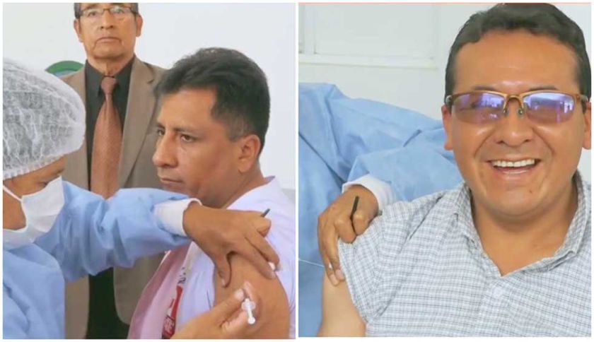 Hospital Daniel Bracamonte vacuna a niños y adultos contra enfermedades