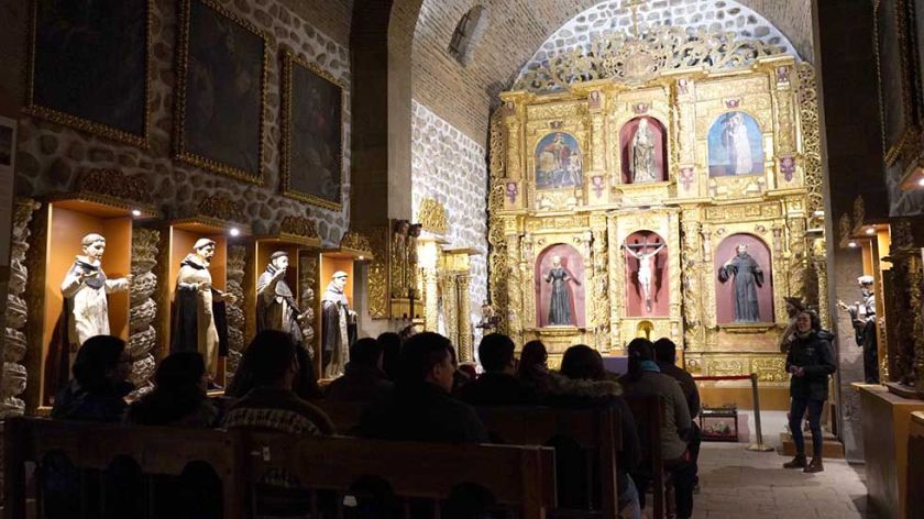 Casa de Moneda mostró sus retablos y platería