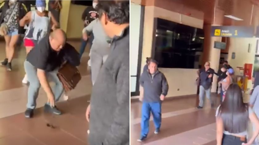 Abuchean y empujan al exministro Romero; Evo acusa a Manfred y al gobierno de Arce