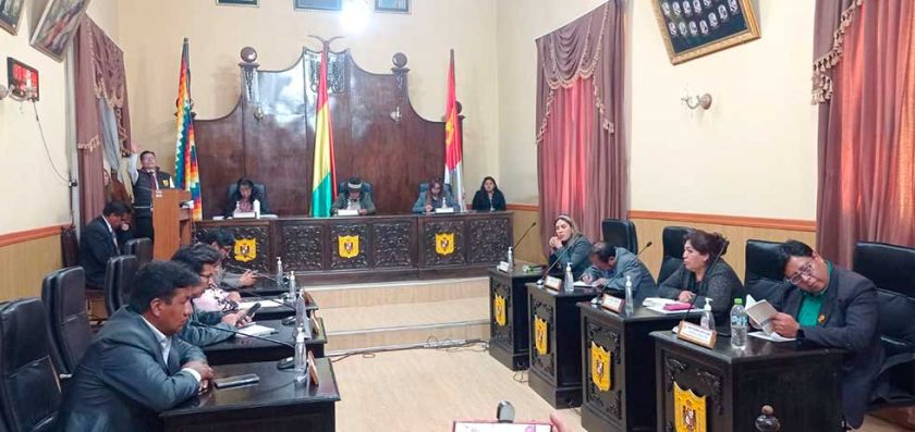El Concejo municipal de Potosí verá si crédito de Bs 127 millones avanza