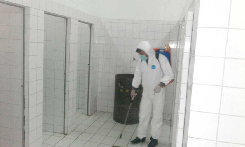 Inician desinfecciones en los establecimientos de salud ante resfríos