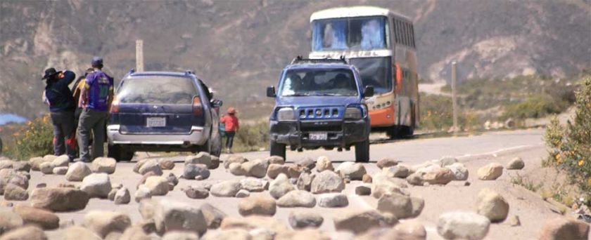 Potosí está entre regiones con mayor conflictividad de Bolivia