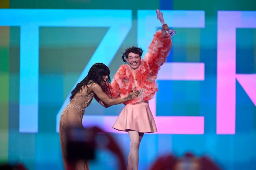 Suiza “rompe” Eurovisión 2024 con su defensa de las identidades de género no normativas