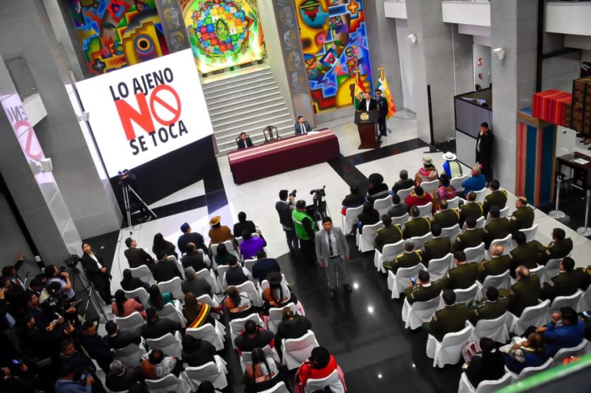 “Lo ajeno no se toca” busca sentencias rápidas a autores de robo "con las manos en la masa"