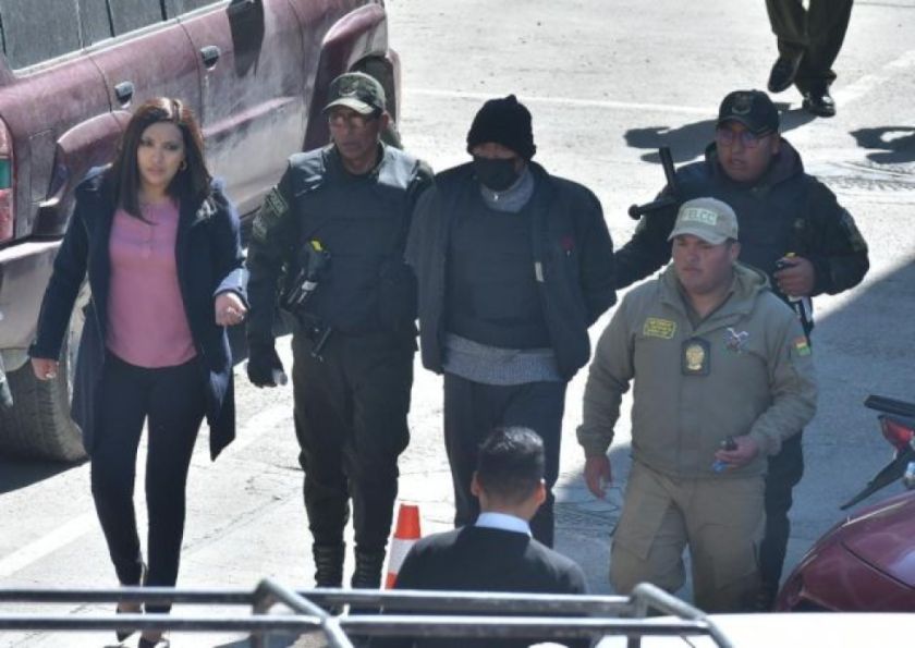 El novio de Odalys sale de Chonchocoro para una inspección en los Yungas