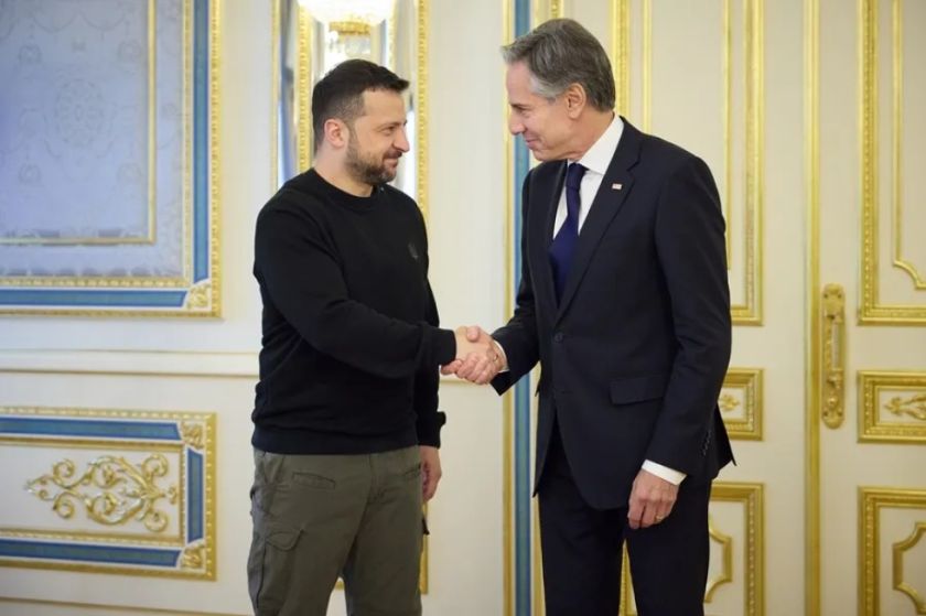 Blinken en Kiev: la ayuda de EEUU ha empezado a llegar a Ucrania y tendrá efecto en el frente