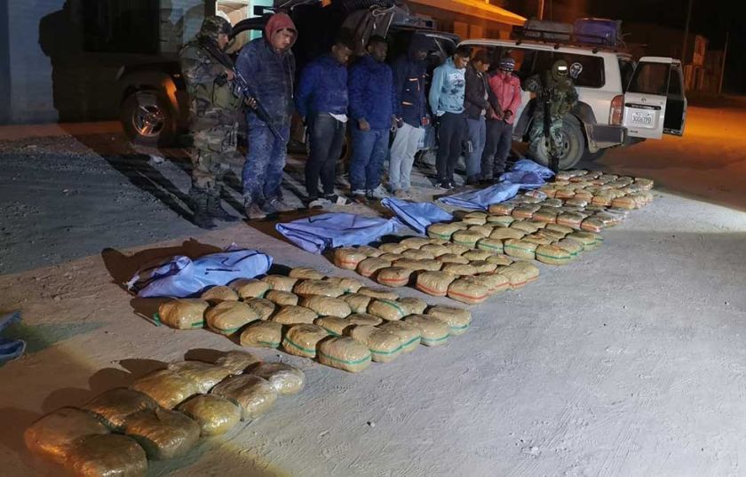 Fuerzas especiales de  la Felcn incautan droga en la frontera con Chile