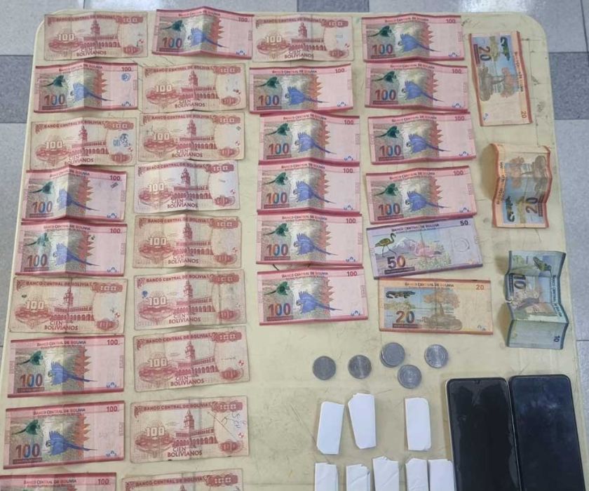 Caen dos sujetos por presunta venta de droga en la Uyuni