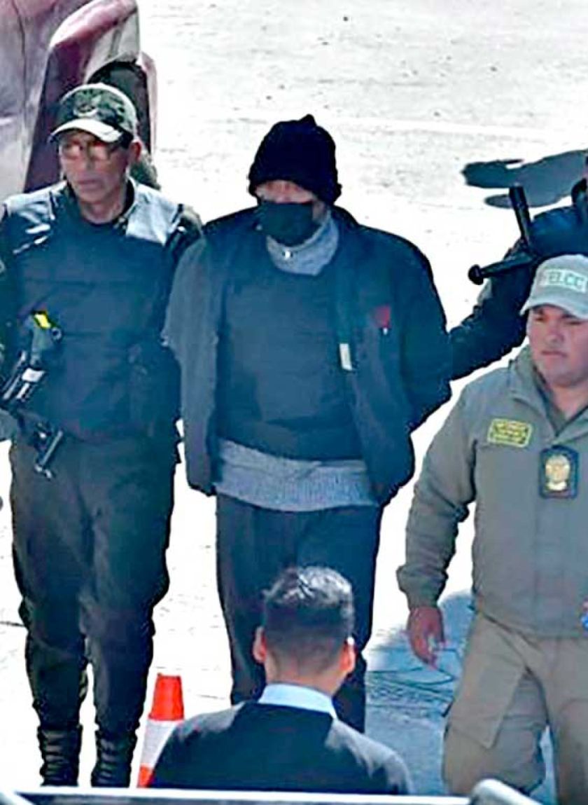 Novio de Odalys sale de prisión para ir a Yungas
